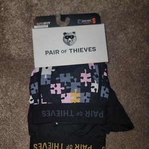 NWT Pair of Thieves Superfit Mesh Magic 2pk Puzzling lavender design Mens Small